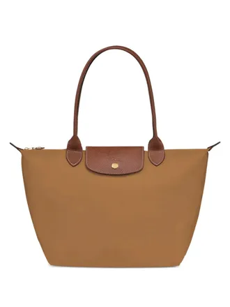 Longchamp Le Pliage Original medium shopper - Geel