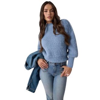 Guess Jersey Keyla - Knitwear - Mujer - Azul - XS