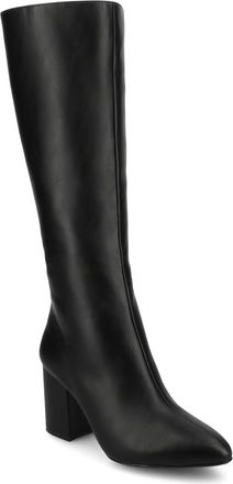 Journee Collection Women & apos;s Ameylia Medium and Wide Width Wide Calf Boots