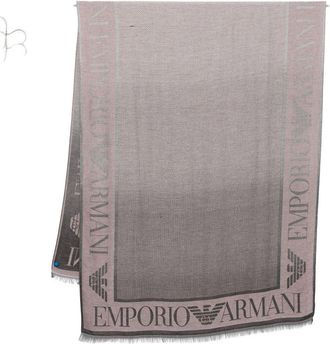 Emporio Armani Logo Scarf