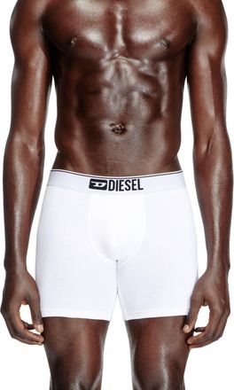 Diesel Three-pack stretch cotton boxer briefs - Boxer briefs - Man - Multicolor