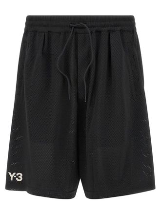 Yohji Yamamoto Mesh Shorts Nero