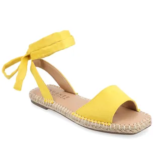 Journee Collection Women & apos;s Emelie Medium and Wide Width Espadrille Sandals