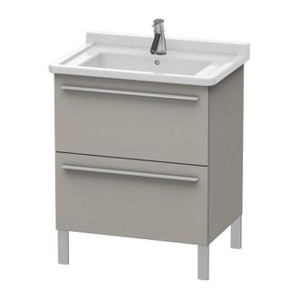 Duravit Duravit X-large Mueble De Pared 6535, 2 Extra&iacute;bles, 650mm Para C&oacute;digo D 030470, Color (frente/cuerpo): Tierra - Xl653501414