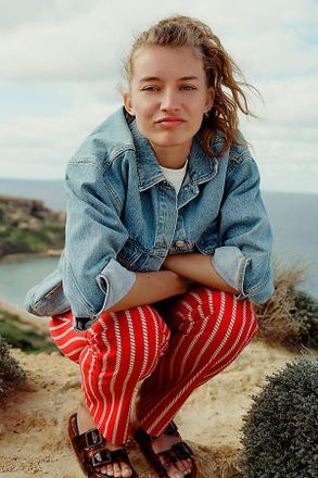 Pilcro The Weston Denim Boyfriend Jacket by Pilcro