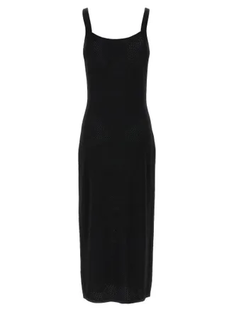 Alexander Wang Openwork Mesh Dress - Black