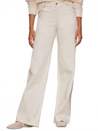 Sanctuary Cadence Relaxed Straight Pants In Collagen