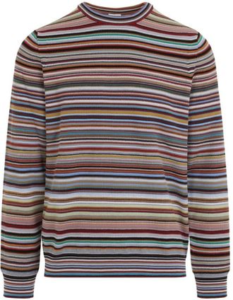 Paul Smith katoenen trui met ronde hals