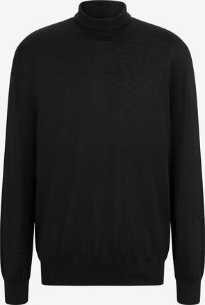 Dolce & Gabbana Feiner Kaschmir- und Seidenpullover mit Rollkragen