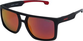 Carrera Mens Square Sunglasses CARDUC018/S - Black - One Size