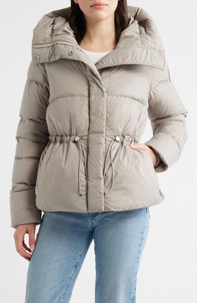 Canada Goose Montgomery Tonal Label 750 Fill Power Down Jacket in Limestone - Calcaire at Nordstrom, Size Large