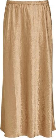 Eileen Fisher Gonna midi effetto craquel&eacute; - Marrone