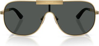 Versace Sunglasses Ve2299 100287 Gold/Dark Gray Men