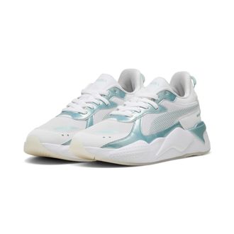 Puma Sneaker PUMA RS-X ASTRO ESCAPE WNS, Damen, Gr. 37,5, puma wei&szlig;, modern mint, Textil, colorblocking, Schuhe Sneaker