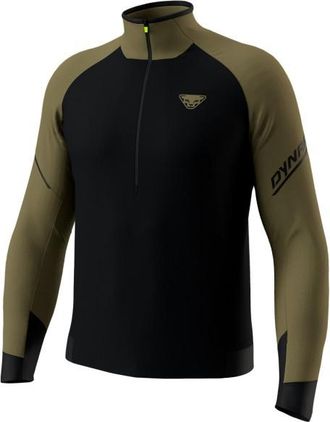 Dynafit Alpine L/S 1/2 Zip Tee Longsleeve f&uuml;r Herren | schwarz