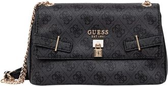 Guess Yesba Convertible Xbody Flap - Dames - Schoudertassen - Grijs - ONE Size - Polyester - Tassen