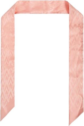 Valentino Garavani Accessoires, Dames, Roze, ONE Size, Zijden Bandeau Sjaal