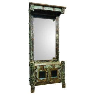 Wanderlust Deco Wanderlust Deco - Banco Recibidor De Madera 83x44x185