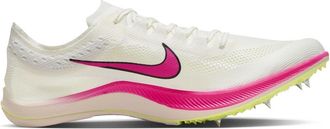 Nike Mens Zoomx Dragonfly Athletics Distance Spikes in Sail/Pink - Size UK 12