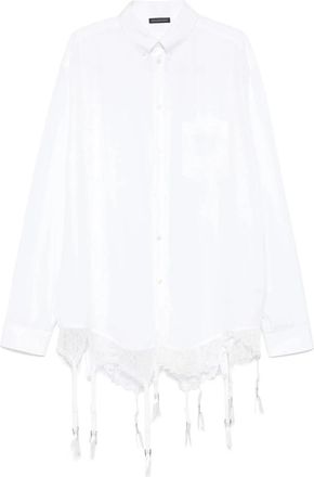 Balenciaga Lace-trim Shirt
