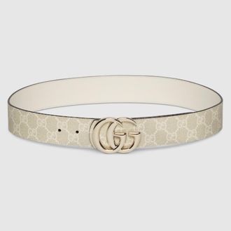 Gucci Reversible GG Marmont Belt, Size 100