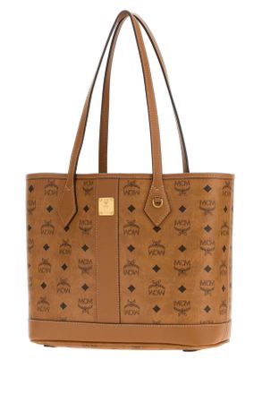 MCM Liz Vi Tote Bag - Cognac