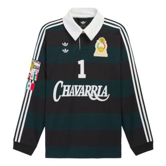 adidas x Chavarria LS Rugby Shirt Asia Sizing Black KV1977