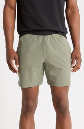 90 Degree by Reflex Lightstreme Torque Performance Shorts in Mountain Sage/Black at Nordstrom Rack, Size Xx-Large