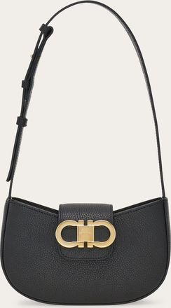 Ferragamo Donna Mini bag Double Gancini Nero