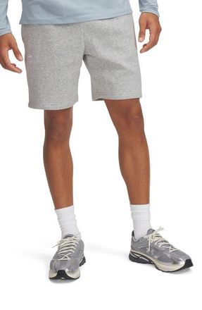 Under Armour Icon Fleece Sweat Shorts in Mod Gray Light Heather at Nordstrom, Size Xx-Large