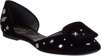 Roger Vivier Velvet Ballet Flat