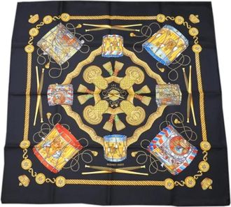 Herm&egrave;s Pre-owned Silk scarves - Dames - Vintage Accessoires - Veelkleurig - ONE Size - Vintage
