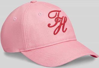 Tommy Hilfiger Basecap mit aufgesticktem Logo in Rosa, Gr&ouml;&szlig;e 1