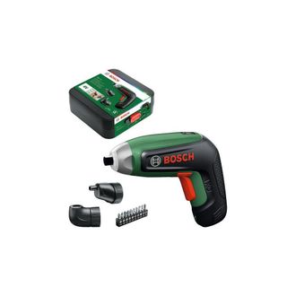 Bosch Avvitatore A Batteria Bosch Ixo 8 Basic 06039g4000 4 V 2,0 Ah Con 10 Punte E Scatola Di Stoccaggio