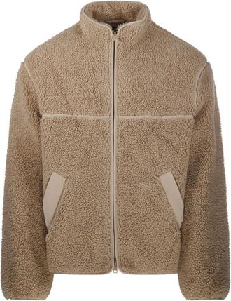 Maison Kitsun&eacute; Fleece Jacket - Heren - Jassen - Beige - L - Jassen