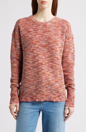 Nic+Zoe Space Dye Cotton Sweater in Spice Multi at Nordstrom Rack, Size Large