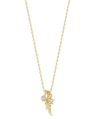 Glaze Jewelry 14K Plated Cz Necklace
