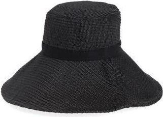 Nordstrom Rack Packable Wide Brim Floppy Sun Hat in Black at Nordstrom Rack