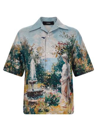 Amiri Multicolor Chateau Fountain Camp Shirt