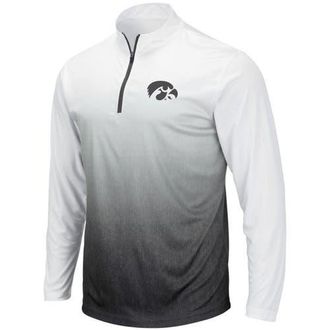 Colosseum Mens Colosseum Gray Iowa Hawkeyes Magic Team Logo Quarter-Zip Jacket at Nordstrom, Size Medium