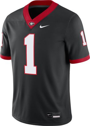 Nike Georgia Bulldogs Nike Mens Dri-FIT College Game Jersey in Black | CLEVGRJNC2FGEO-GE2