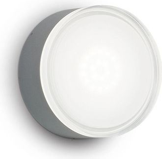Ideal Lux Ideal Lux - Plafoniera Moderna Urano Alluminio-Materie Plastiche Antracite 1 Luce Gx53 Big