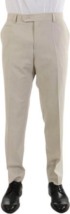 HUGO BOSS Broeken > Chino Broeken - Heren - Nette broeken - Beige - 2XL - Katoen - Broeken