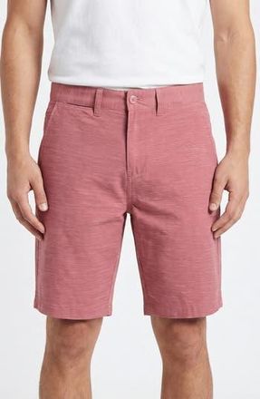 Burnside Hybrid Stretch Shorts in Red at Nordstrom Rack, Size 34