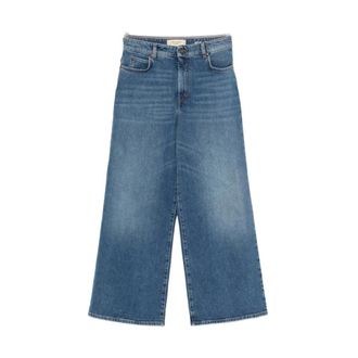 Max Mara Wide Jeans, female, Blue, Size: XS Pulvino Jeans