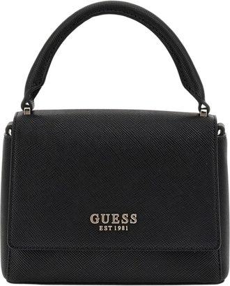 Guess Zwarte Schoudertas met Verfijnd Design - Dames - Handtassen - Zwart - ONE Size - Tassen