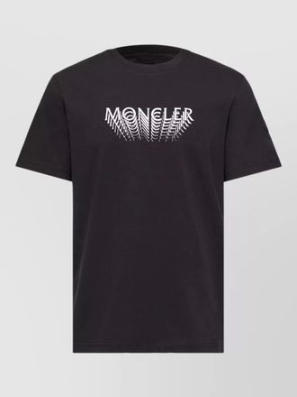 Moncler cotton logo print t-shirt