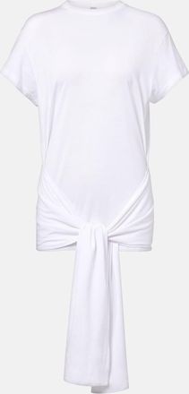 Toteme Tie-waist jersey top