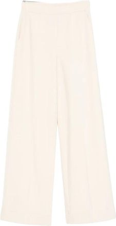 Semicouture Straight Broeken - Dames - Straight fit broeken - Wit - L - Broeken