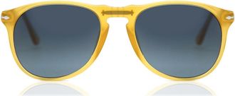 Persol PO9649S Polarized 204/S3 Mens Sunglasses Brown Size 55